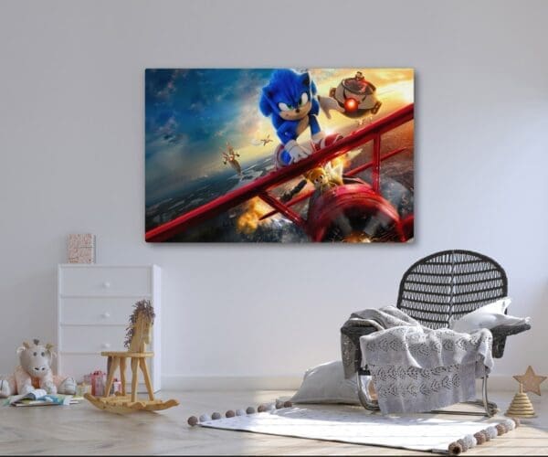 Fotoobraz #10 Sonic2 60x40cm