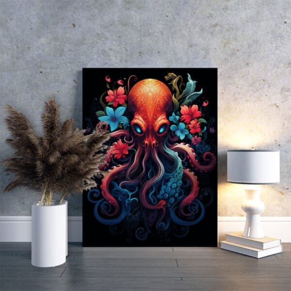 Fotoobraz Illustrate Octopus #80 60x40cm