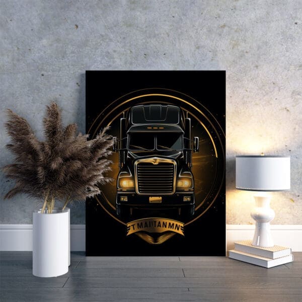 Fotoobraz Black Truck #88 60x40cm