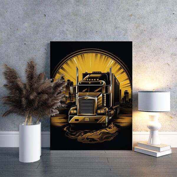 Fotoobraz Black Truck #90 60x40cm