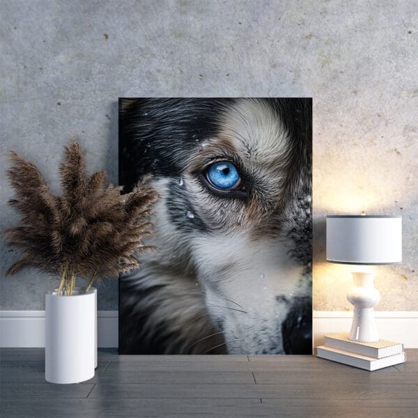 Fotoobraz Husky 's eye #76 60x40cm